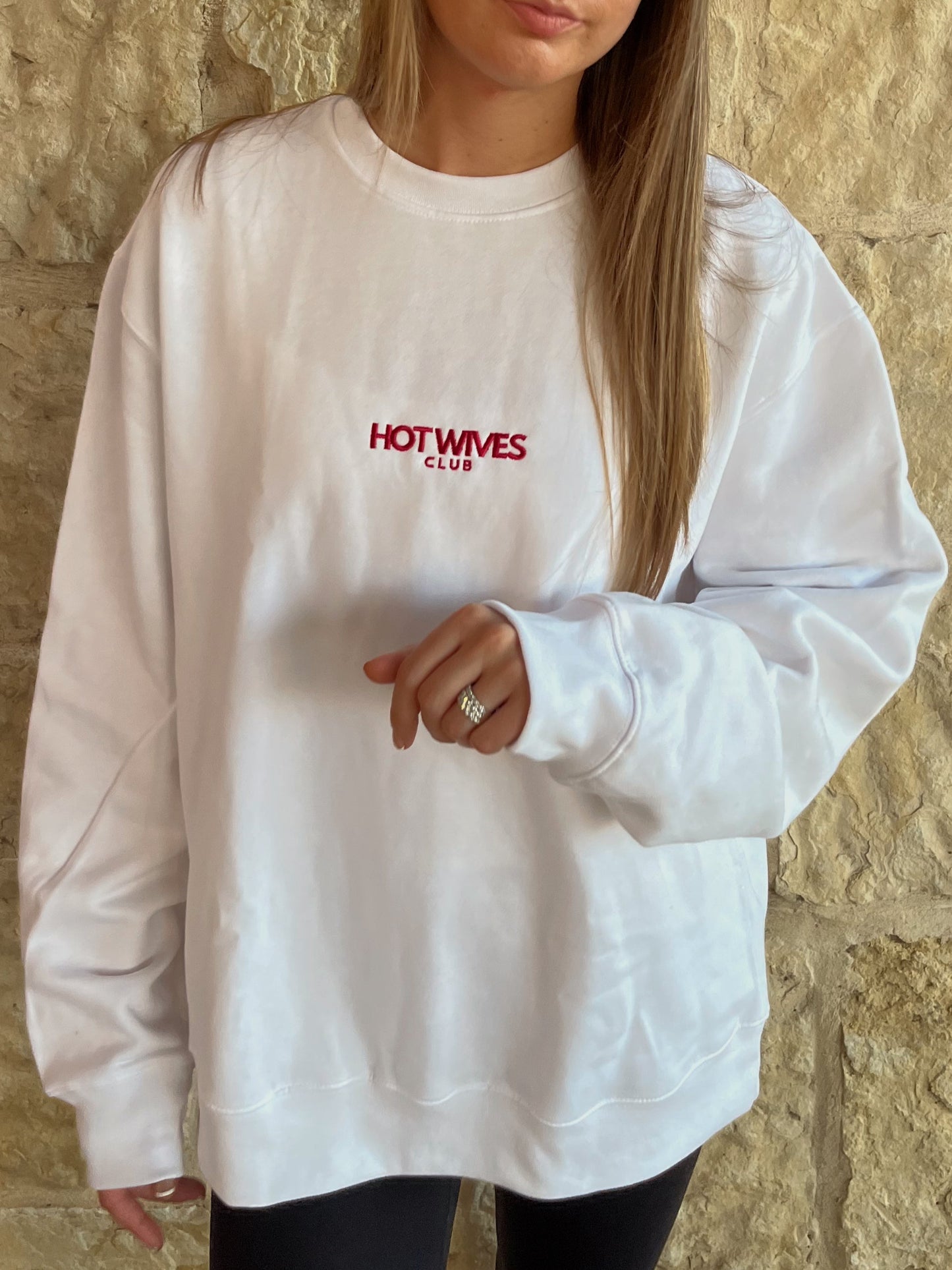 Pure HOT WIVES CLUB Crewneck