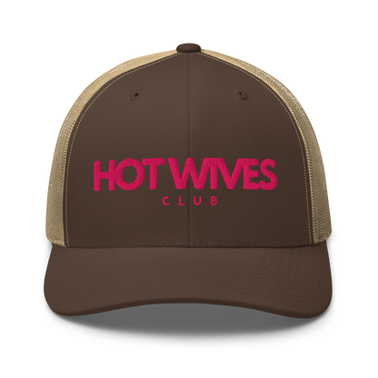 Espresso HOT WIVES CLUB Trucker Hat