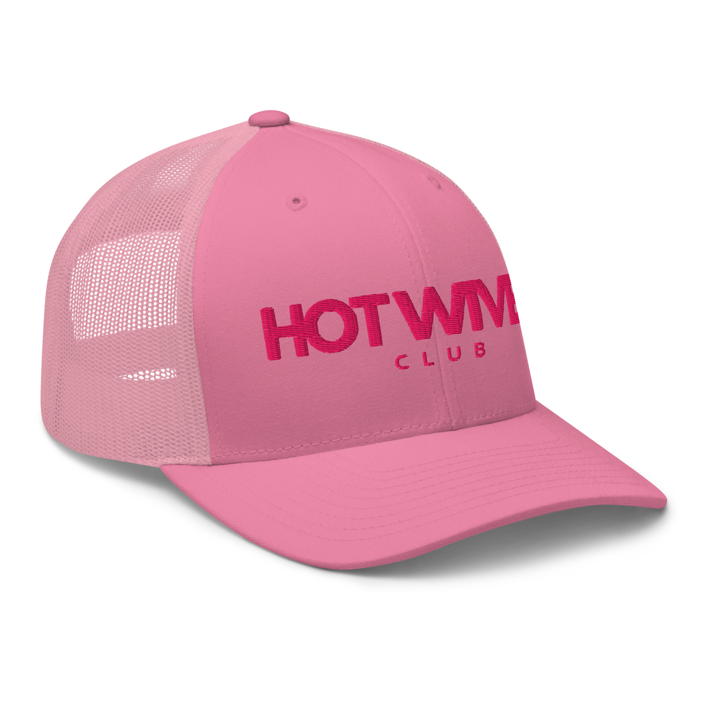 Pink HOT WIVES CLUB Trucker Hat
